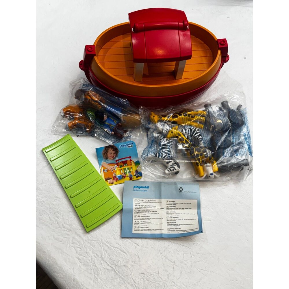 Noah's Ark Playmobil 123 My Take Along Building Set Model 6765